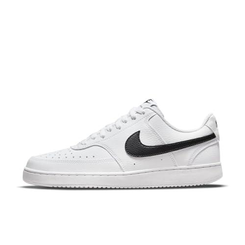 Nike Court Vision Low Next Nature, Scarpe Donna, White Black, 41 EU