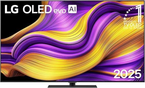 LG OLED evo AI G5 TV 65 pollici, Smart TV 4K, Base da appoggio inclusa, Processore α11 Gen2, Brightness Booster Ultimate, webOS con AI, Dolby Vision e Atmos, VRR e GSYNC 4K@165Hz, OLED65G56LS 2025
