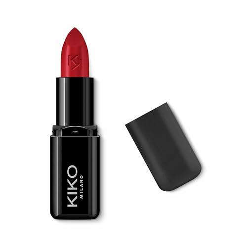 KIKO Milano Smart Fusion Lipstick 416, Rossetto Ricco E Nutriente Dal Finish Luminoso, 416 Cherry Red