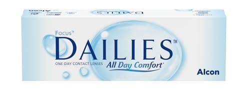 Alcon Dailies All Day Comfort Lenti A Contatto Giornaliere, 30 Lenti, BC 8.6 mm, DIA 13.8 mm, -3 Diopt
