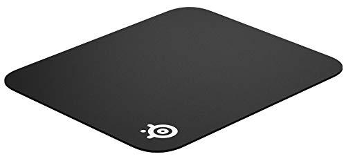 SteelSeries QcK Mini Mouse pad da gioco in tessuto, Superficie microtessuta esclusiva, Ottimizzato per i sensori di gioco, Dimensioni S (250mm x 210mm x 2mm)
