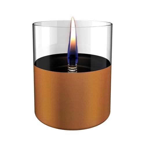 Tenderflame - Candela da tavolo ricaricabile Lilly 10 - Copper