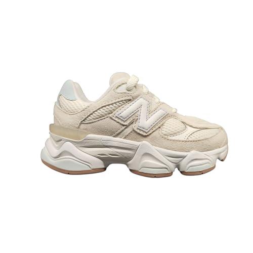 New Balance 9060 Scarpe da Bambino e Ragazzo Vari Colori Numeri dal 28 al 35 (Beige, Sistema Taglie Calzature EU, Bimbo (0-5 Anni), Numero, Media, 30)