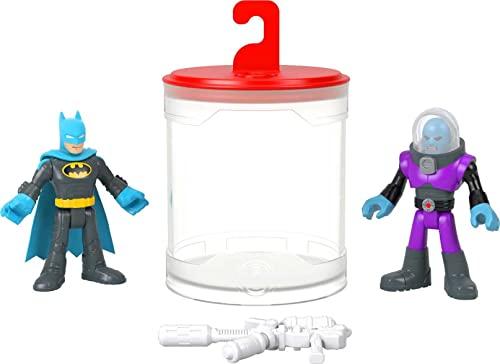 Fisher-Price Imaginext DC Super Friends Batman & Mr. Freeze - Set di personaggi per gioco prescolare, a partire dai 3 anni in su