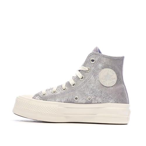 Converse Scarpe da ginnastica Viola All Star Lift Platform Shimmer, viola., 40 EU