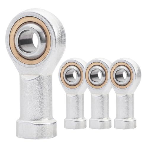 4 pezzi estremità snodata, cuscinetto giunto M8 filettatura interna, cuscinetto estremità snodata, giunto sferico uniball, filettatura interna filettatura destrorsa