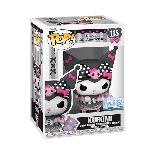 Funko Pop! Sanrio: Hello Kitty - (Kuromi + 20th) - Kuromi - (S Pieces) - Figura in Vinile da Collezione - Idea Regalo - Merchandising Ufficiale - Giocattoli per Bambini e Adulti - Anime Fans