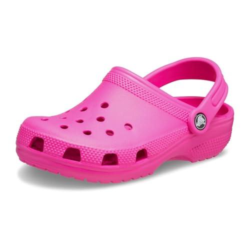 Crocs Classic Clog K, Zoccoli Unisex - Bambini e Ragazzi, Pink Crush, 38/39 EU