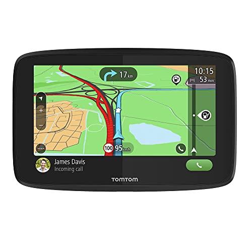 TomTom Navigatore Satellitare per Auto GO Essential 6, Traffico, Tutor e Autovelox di Prova, Mappe Europa, Aggiornamenti Tramite WiFi, Chiamate in Vivavoce, Supporto Reversibile Magnetico, 6 Pollici
