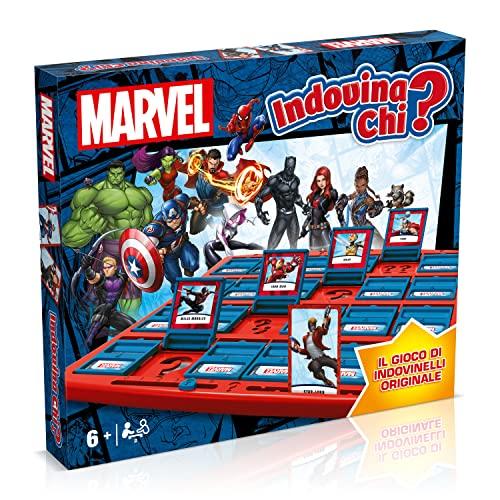Winning Moves Marvel Indovina Chi? Gioco da tavolo, The Avengers, i Guardiani della Galassia e del Wakanda sono inclusi in questo gioco di indovinelli, regalo ideale per i giocatori dai 6 anni in su