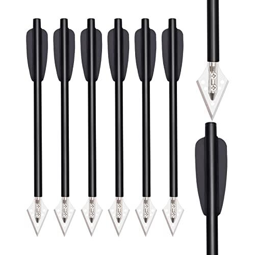 Frecce a balestra in alluminio da 6,6 