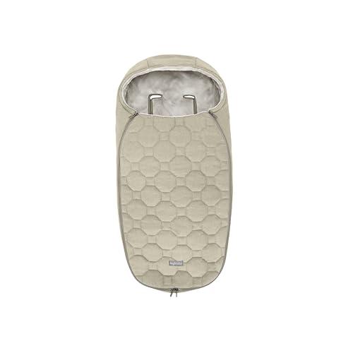 Sacco Invernale Passeggino Inglesina, Imbottito, Caldo e Confortevole, Protezione Freddo e Sicurezza, Compatibile con passeggini Inglesina, Desert Beige