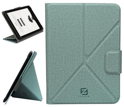 ZhaoCo Custodia Staccabile per 6.8‘’ Kindle Paperwhite 2021/7‘’ Paperwhite 2024/7'' Colorsoft Signature Edition 2024 - Azzurro