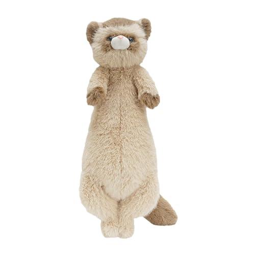 Peluche Furetto | Comodo Peluche Furetto Morbido | Bambola Di Peluche Furetto, Interni Multifunzionali Per Auto Che Abbracciano Il Cuscino, Bambole Di, Ornamenti Per Il Letto Per Ragazzi,