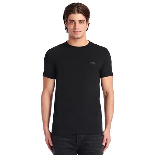 Inter T-Shirt Adulto, Prodotto Ufficiale, Collezione Everyday, 100% Cotone, Adatta a Tutti i Tifosi Nerazzurri