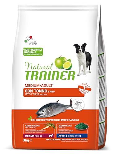 Trainer Natural Cibo per Cani Medium Adult, Tonno, 3 Kg
