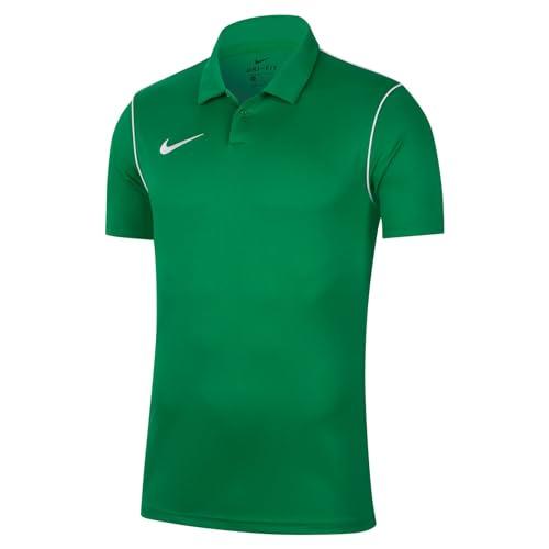 Nike BV6879-302 - Polo da Uomo Park 20 Polo, Colore: Verde/Bianco/Bianco