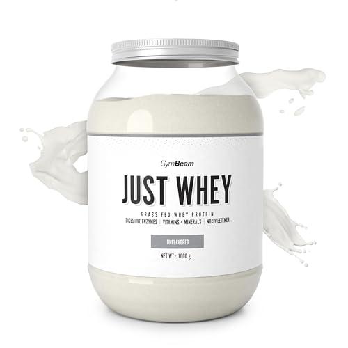 GymBeam Just Whey, Proteine in Polvere Multicomponente da Siero di Latte, Whey Protein, Concentrato e Idrolizzato, 22,4g Proteine per Dose (1000 g, Unflavored)