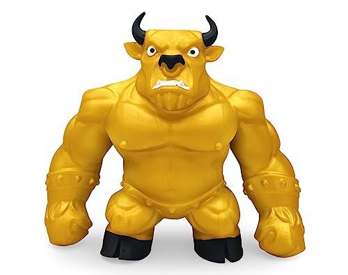 CICABOOM - Maxy Mida - Toro giocattolo allungabile (23 cm x 2 Kg) - Elastikorps Fighter - Idea regalo bambini (Colore Oro)