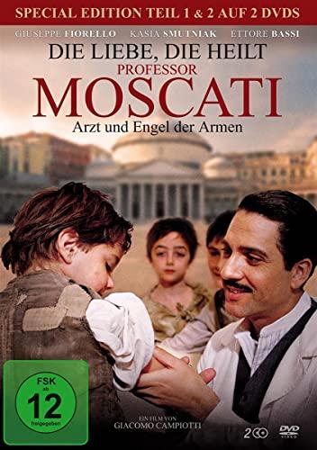 Professor Moscati: Arzt und Engel der Armen - Die Liebe, die heilt (Die komplette 2-tlg. Serie) Berührender Film über die Lebensgeschichte des heiliggesprochen italienischen Arztes Giuseppe Moscati