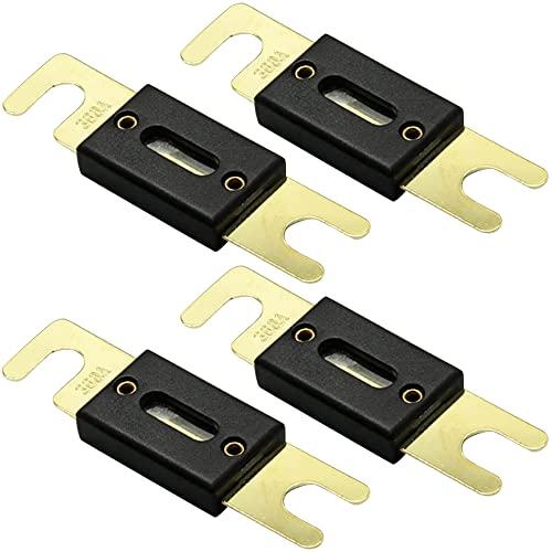 Greluma 4 Pz Fusibili ANL da 300 Amp per impianto audio e video per auto