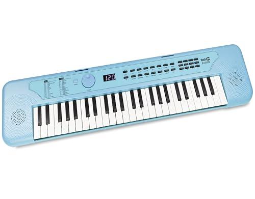 Tastiera pianoforte USB RockJam a 49 tasti con lezioni e adesivi Keynote