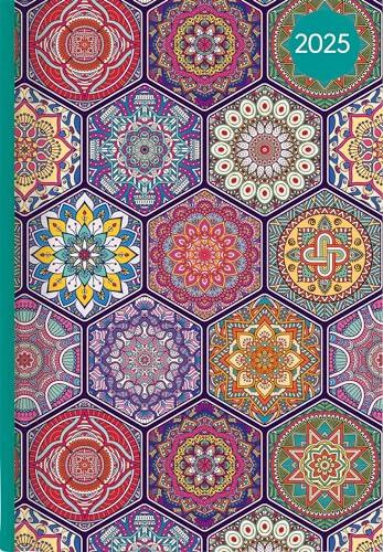 Agenda giornaliera grande Oriental 2025 - Agende Giornaliere 15 x 21 cm