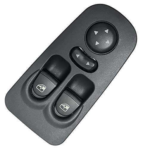 Fachmach Pulsantiera Lancia Ypsilon Pulsantiera Alzacristalli Interruttore Alzacristalli Finestra Elettrici Compatibile con Lancia Ypsilon 2003-2011 Numero OE 735360604/735360605