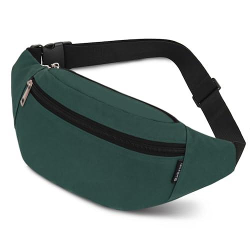Marsupio Sportivo Running Outdoor Fanny Pack Bag da Uomo Donna Marsupi alla Moda in Nylon con Cinturino Regolabile Rapido per Corsa Ciclismo Escursione Campeggio