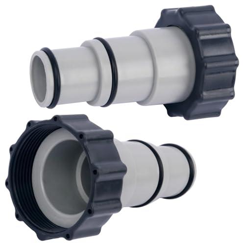 Adattatore per Tubo per Piscina A, Adattatore Piscinas 32 38, Adattatore Tubo Piscina 38 32, Connettori per Tubi per Piscinai, Adattatore per Tubo da Piscinas Ø 32 e 38 mm
