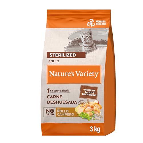 Nature's Variety Selected, Cibo per Gatti Sterilizzati con Pollo Allevato a Terra Disossato 3 kg