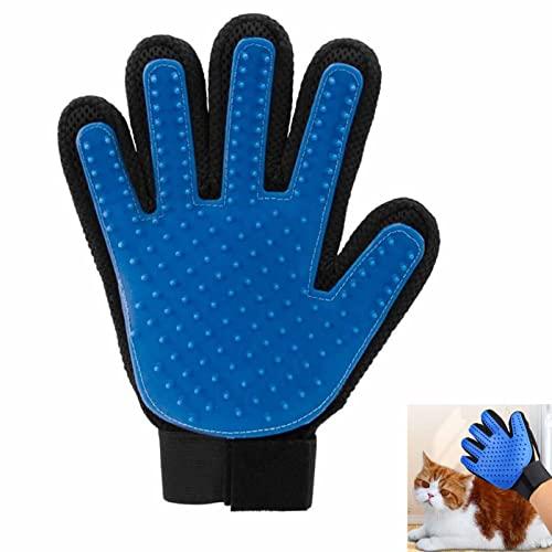 Guanto Togli Peli Animali,Guanto Spazzola per Cani Gatto,Guanto Spazzola Cani Gatto,Guanto per Pulizia Pelo Animali,Per massaggio e pulizia degli animali domestici, cura efficace dei capelli