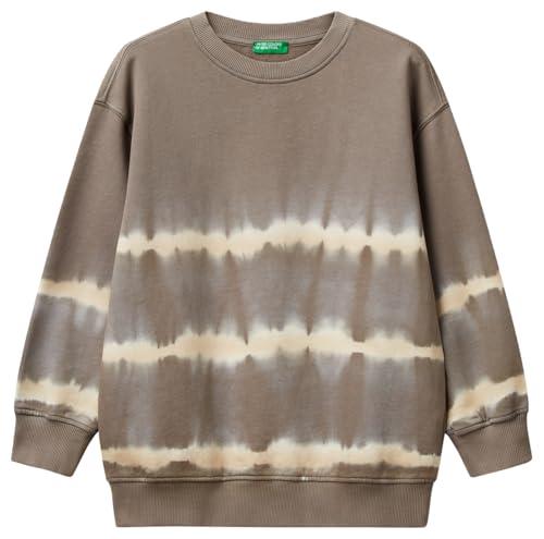 United Colors of Benetton Maglia G/C M/L 3WITC10N6 Felpa Senza Cappuccio, Multicolor, 120 cm Bambino