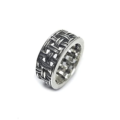 Elegante Anello in Argento Sterling Massiccio Timbrato 925
