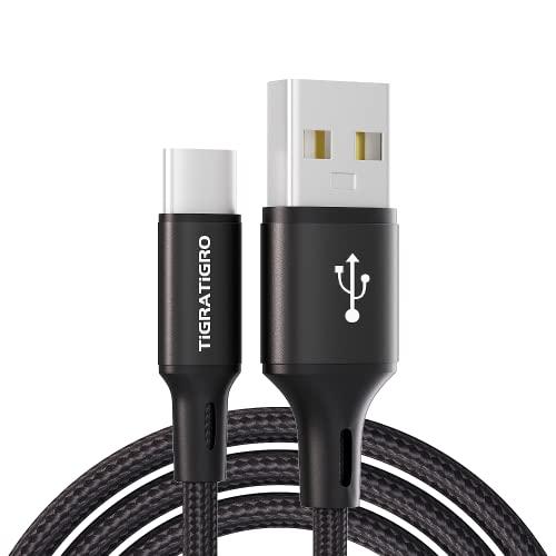 tigratigro Cavo USB C, [1M] Cavo USB Type C QC 2.0 Nylon Ricarica Rapida per iPhone 16/15,iPad Pro Air,Samsung,Redmi,Huawei,Xiaomi,Google,Pixel, PS5, Drone, ecc