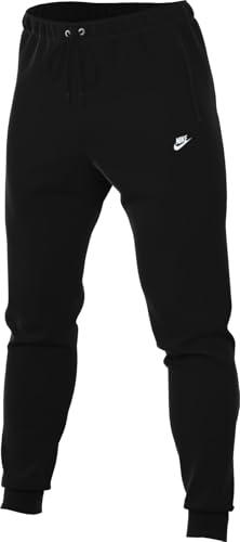 Nike Pantaloni Jogger in French Terry Club – Uomo, Black/Black/White, FN3801-010, M
