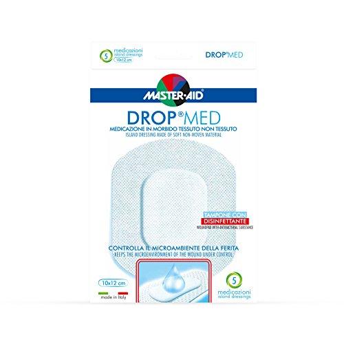 Master Aid Drop Med 10 x 12 cm, 5 Pezzi
