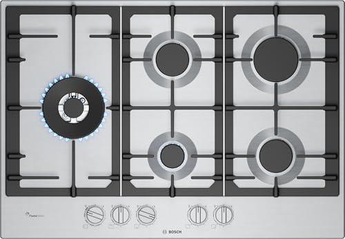PCS7A5I90 - Piano cottura 5 fuochi gas, 75x52 cm, colore Inox