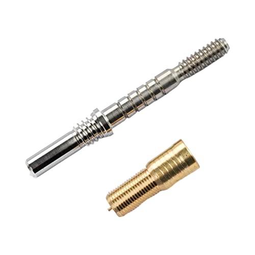 rockible Biliardo Pool Cue Joint Pin Accessori per Biliardo Facile Installazione Accessorio Resistente in Metallo Viti per Stecche da Biliardo Leggere Accessor, per Vp2 Longoni