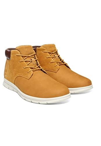 Timberland Graydon Chukka Basic, Stivali chukka Uomo, Marrone Wheat Nubuck, 44 EU