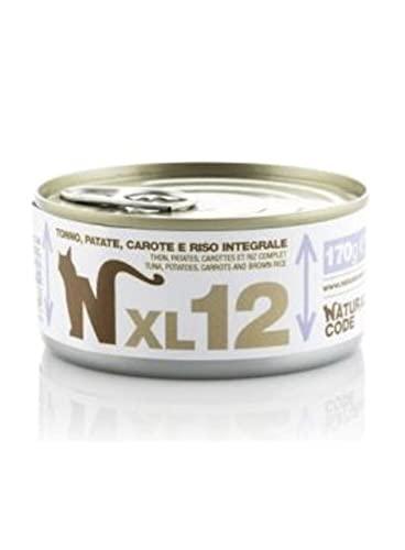 NATURAL CODE GATTO LATTINA XL 170 GR - 12 TONNO PATATE CAROTE E RISO INTEGRALE