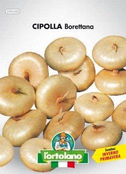 Sementi orticole di qualità l'ortolano in busta termosaldata (160 varietà) (CIPOLLA BORETTANA)