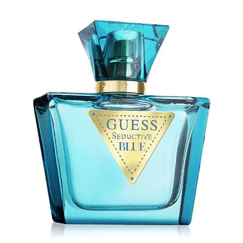 GUESS Seductive Blue, Eau de Toilette da Donna, Colonia Floreale e Fruttata, Fragranza Fresca e Irresistibile, Lunga Durata, 50 ml