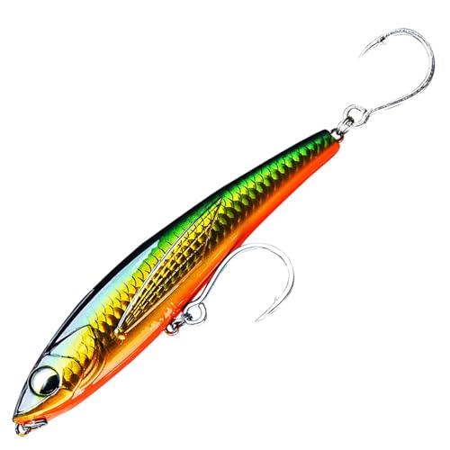 TABKSOLA Esca Mare Lancio Lungo,12cm/50g Pencil da Lancio Lungo,Esca Artificiale,Esca da Pesca in Mare Affondante.