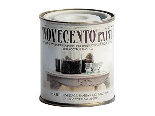 Novecento Paint Pittura Gessosa Extra Opaco Ideale Per Ambientazioni Ed Arredi In Stile Shabby Chic (Azzurro Polvere)