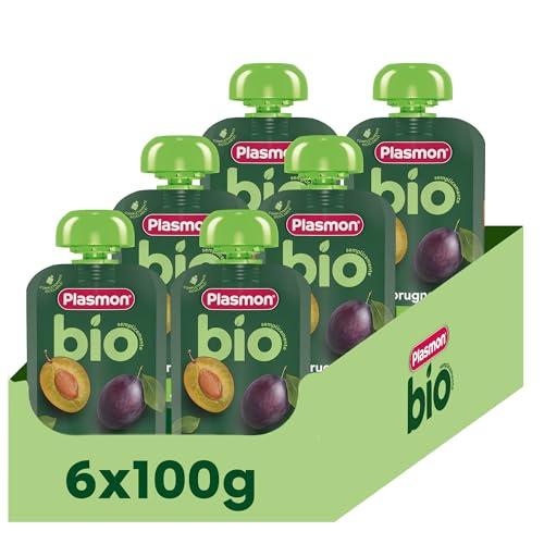 Plasmon BIO Pouch Prugna 100g (6 Pezzi)