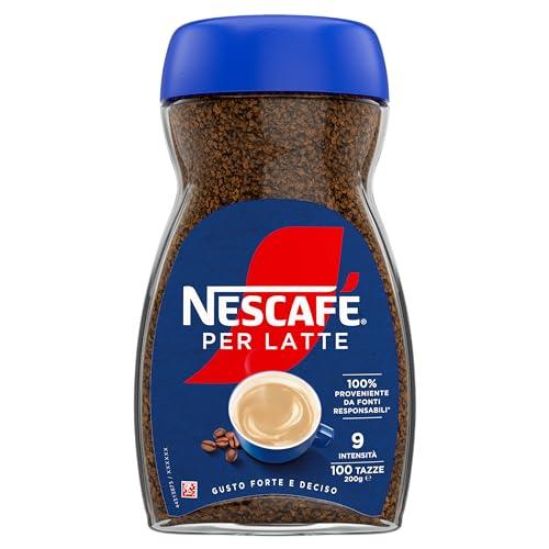NESCAFÉ Classic Per Latte Caffè Solubile, Barattolo 200g