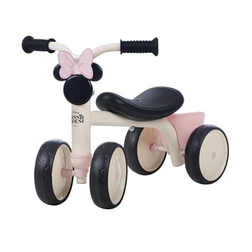 Smoby - Minnie - Rookie Ride-On - Ruote silenziose - Piccolo contenitore per giocattoli - Facilmente trasportabile - Dai 12 mesi - Prodotto in Spagna