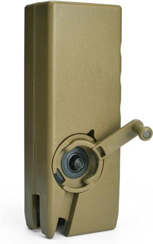 Gunyoo Airsoft Speed Loader 1000 Colpi manovella BBS Magazine M4 Quick Loader Quick Loader 6 MM Tactical Magazine Pouch