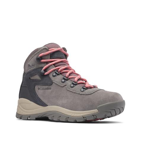 Columbia Newton Ridge Plus Wp Amped, Scarponi da trekking ed escursionismo impermeabili a vita media Donna, Stratus/Canyon Rose, 37 EU